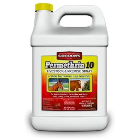 Gordons Gordons 9291072 Permethrin-10 Horse Spray; Gallon 145342